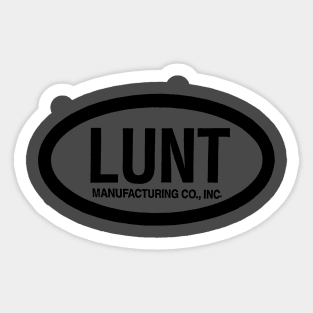 Lunt Manufacturing Sticker